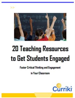 20 Teaching Resources to Get Students Engaged. 20 recursos para motivar a tus alumnos (Curriki)