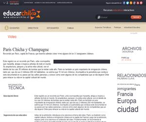 Paris Chicha y Champagne (Educarchile)