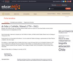 de Salas y Corbalán, Manuel (1754 - 1841) (Educarchile)