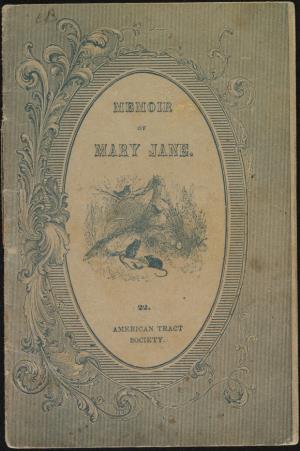 Memoir of Mary Jane (International Children's Digital Library)