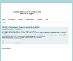 21-25 jul Congreso Internacional de la AEPE (FIAPE)