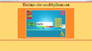 Practica las tablas de multiplicar