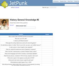 History General Knowledge 6