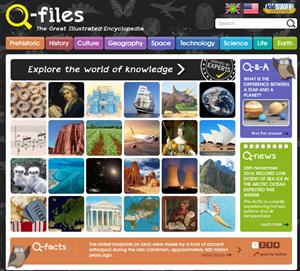 Q-files. Free Children's Online Encyclopedia. Enciclopedia para niños