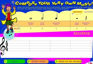 Compose your very own music