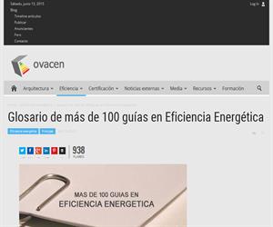 Más de 100 guías y manuales en Eficiencia Energética