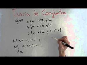 7 Teoria de Conjuntos || Ejemplos de Conjuntos