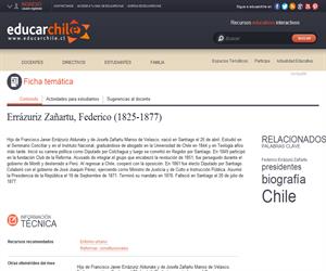Errázuriz Zañartu, Federico (1825-1877) (Educarchile)