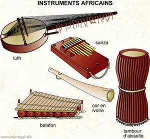 Instruments africains (Dictionnaire Visuel)