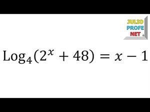 Ecuaciones logarítmicas - Ejercicio 13