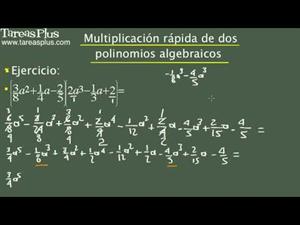 Multiplicación rápida de dos polinomios algebraicos. Problema 14 de 15 (Tareas Plus)
