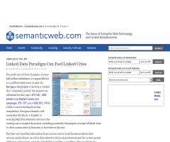Linked Data Paradigm Can Fuel Linked Cities (Semantic Web)