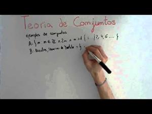 3 Teoría de Conjuntos || Ejemplos de Conjuntos