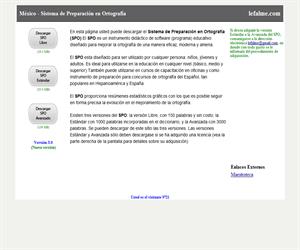 Sistema de preparación de la ortografía (software educativo)