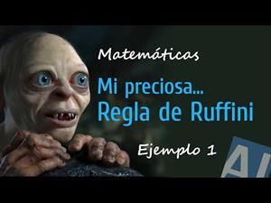 Matemáticas - Regla de Ruffini