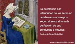 La primera escritora, Christine de Pizan
