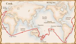 Grandes exploradores: James Cook, navegando por los mares del sur (Segunda parte)