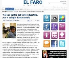 Viaje al centro del éxito educativo, por el colegio Santa Amelia | El Faro Digital