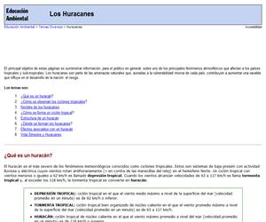 Unidad didáctica: Los Huracanes