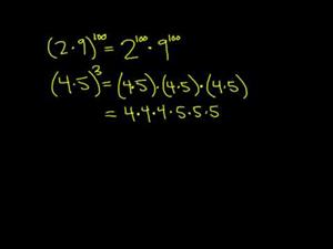 Reglas de Exponentes 2 (Khan Academy Español)