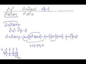 Producto de fracciones algebraicas