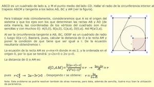 La circunferencia: ecuación y propiedades