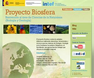 Proyecto Biosfera, herramientas y recursos para Biología y Geología