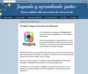 Thinglink: Imagen interactiva de Halloween