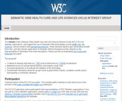 Semantic Web Health Care and Life Sciences (HCLS) Interest Group