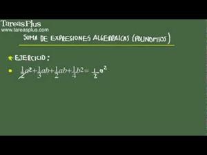 Suma de expresiones algebraicas problema 3 de 15 (Tareas Plus)