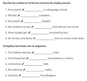 Simple Present - Affirmative and negative