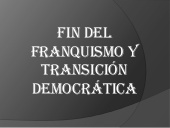 Muerte de Franco y transición a la democracia