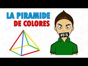 Pirámide de colores - Reto matematico