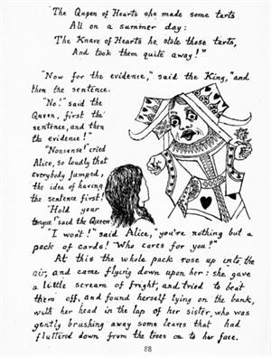 Alice's adventures underground. Lewis Carroll  (International Children's Digital Library)