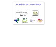 Bilingual e-learning in Spanish Schools