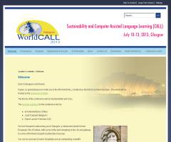 IV Conferencia WorldCALL 2013 / Sostenibilidad y Aprendizaje de Lenguas Asistido por Ordenador