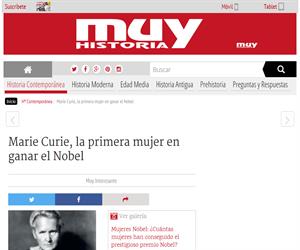 Marie Curie, la primera mujer Nobel