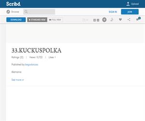 Kuckuspolka, ficha de la danza austriaca