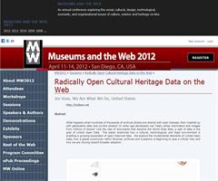 Radically Open Cultural Heritage Data on the Web