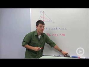 Triangle Side and Angle Inequalities