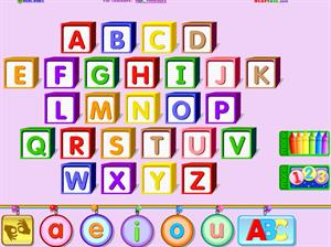 ABC alphabet and Phonemic Awareness Practice (Starfall Education)