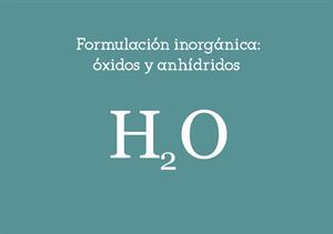 Formulación de óxidos y anhídridos