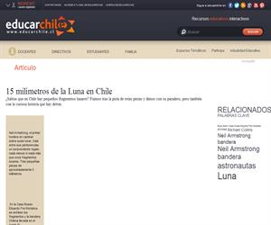 15 milímetros de la Luna en Chile (Educarchile)