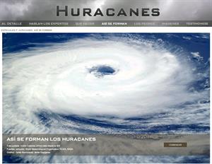 Así se forman los huracanes