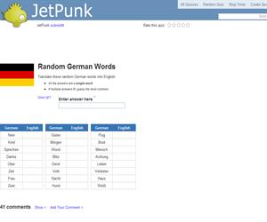 Random German Words