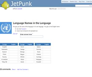 Language Names in the Language