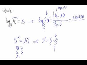 Fórmula del cambio de base en logaritmos