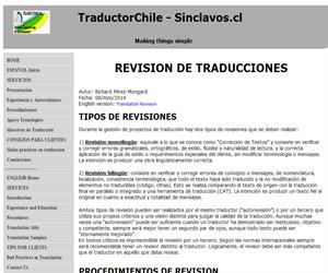 Revision de Traducciones: Tipos y Procedimientos