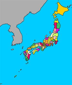 Mapa interactivo de Japón: prefecturas y capitales (luventicus.org)