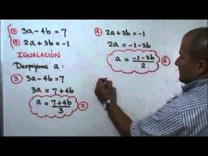 Solución de un sistema de ecuaciones usando cambio de variable (JulioProfe)